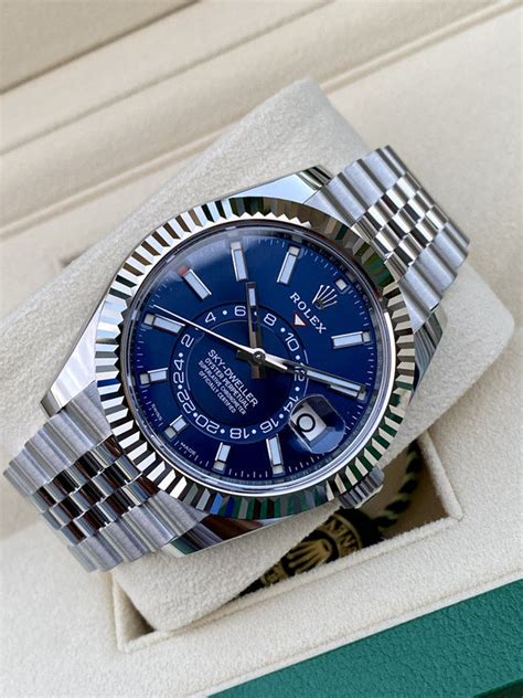 rolex sky dweller blue dial 2021